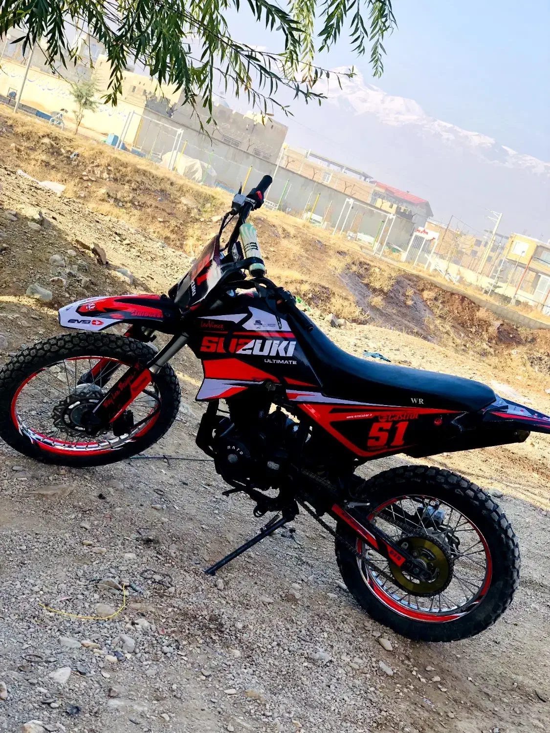 تریل کراس۲۵۰مزاییده|موتورسیکلت|سیلوانه, |دیوار