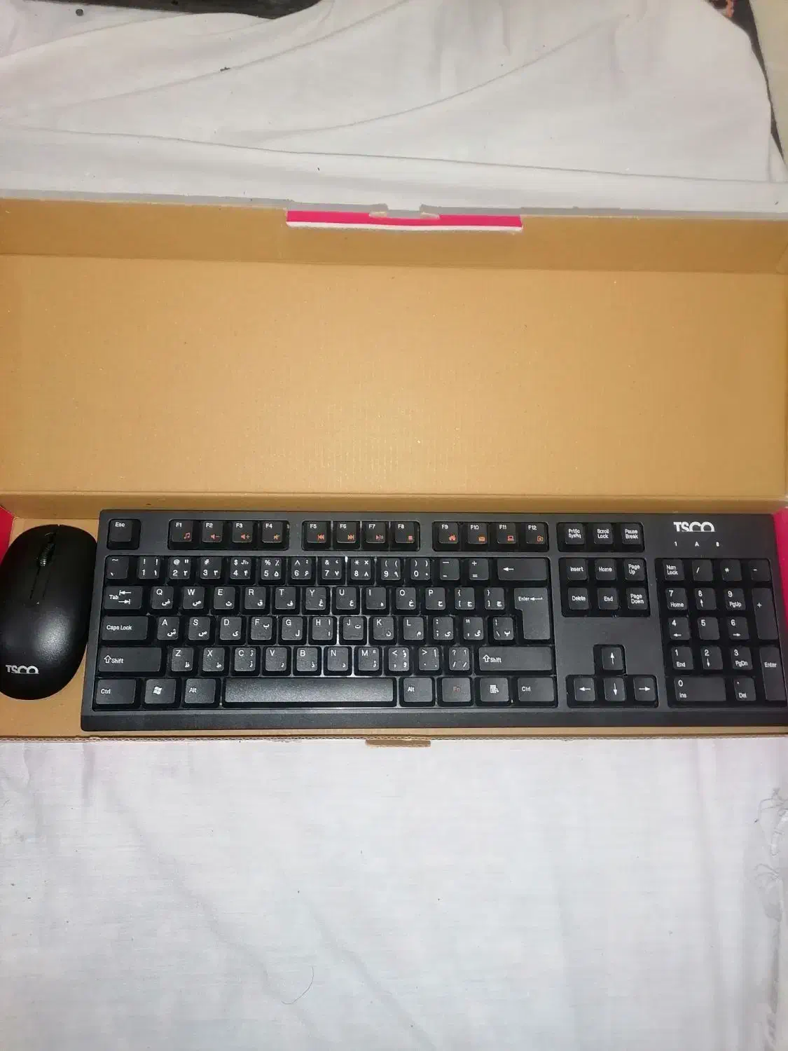 کیبور و موس بی سیم تسکو|قطعات و لوازم جانبی رایانه|اهواز, سیصد دستگاه|دیوار