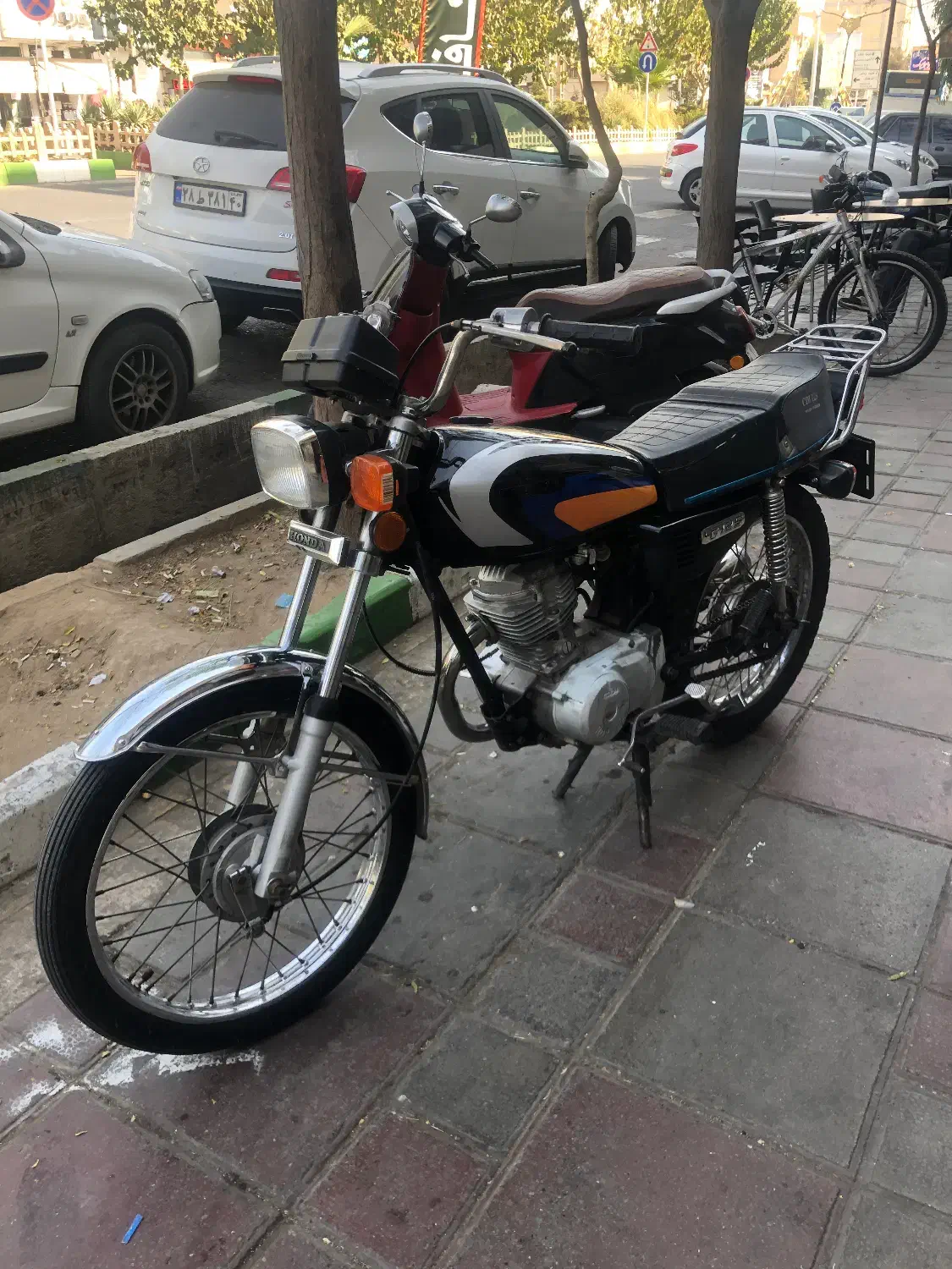 موتور هوندا مزایده|موتورسیکلت|خاوران, |دیوار