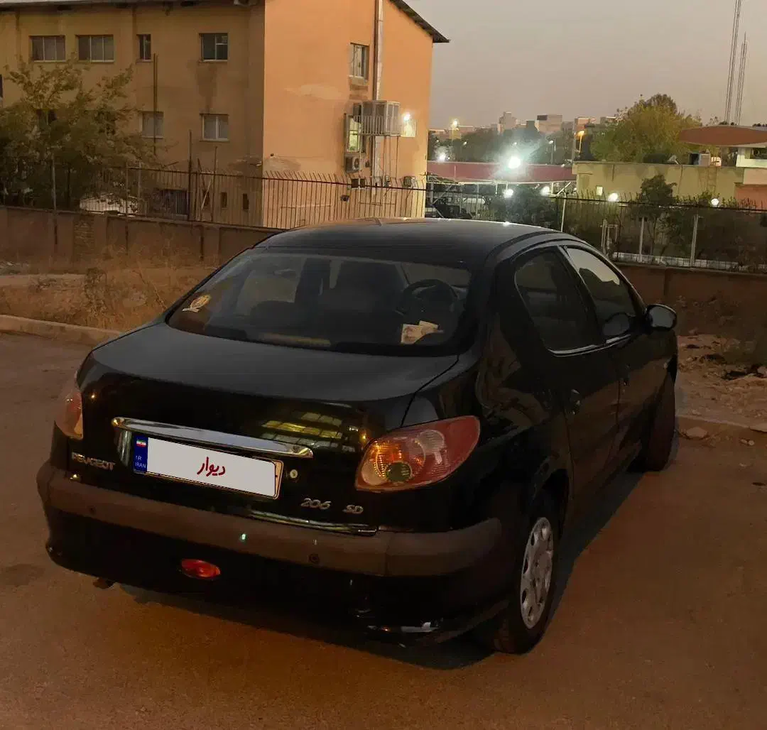 فروش ماشین پژو 206 SD|خودرو سواری و وانت|قزوین, |دیوار