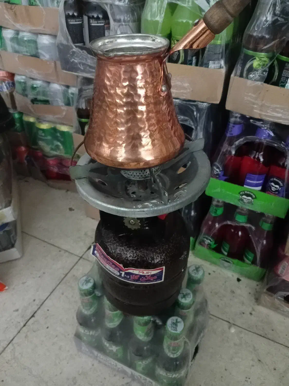 پیک پیکنیکی  نو هست گاز دارد قهوه جواد سلام نو است|اجاق گاز و لوازم برقی پخت‌وپز|گرگان, |دیوار