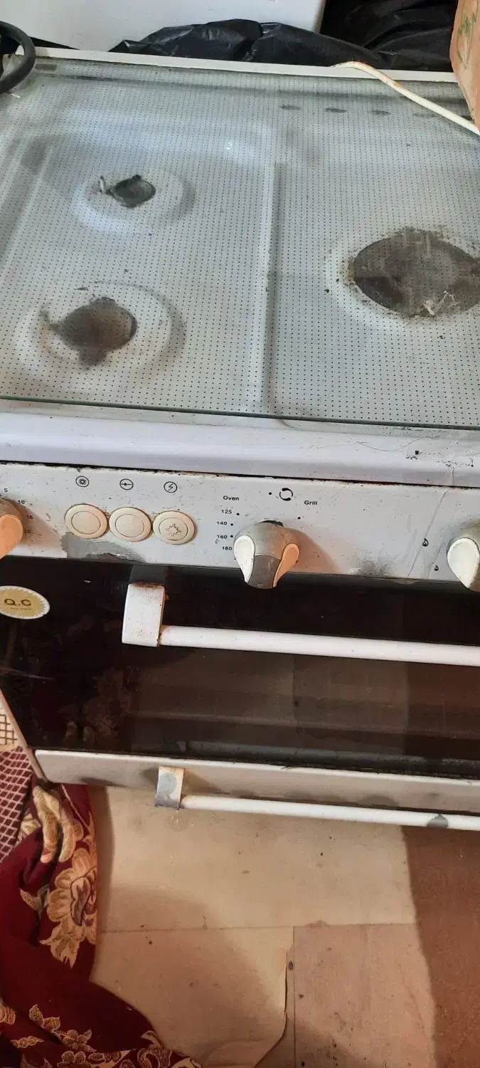 گاز فر ۵ شعله سالم بدون مشکل|اجاق گاز و لوازم برقی پخت‌وپز|جویبار, |دیوار