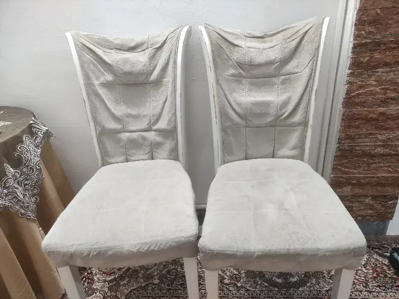 صندلی چوبی و سفید|میز و صندلی غذاخوری|پاکدشت, پاکدشت (مامازند)|دیوار