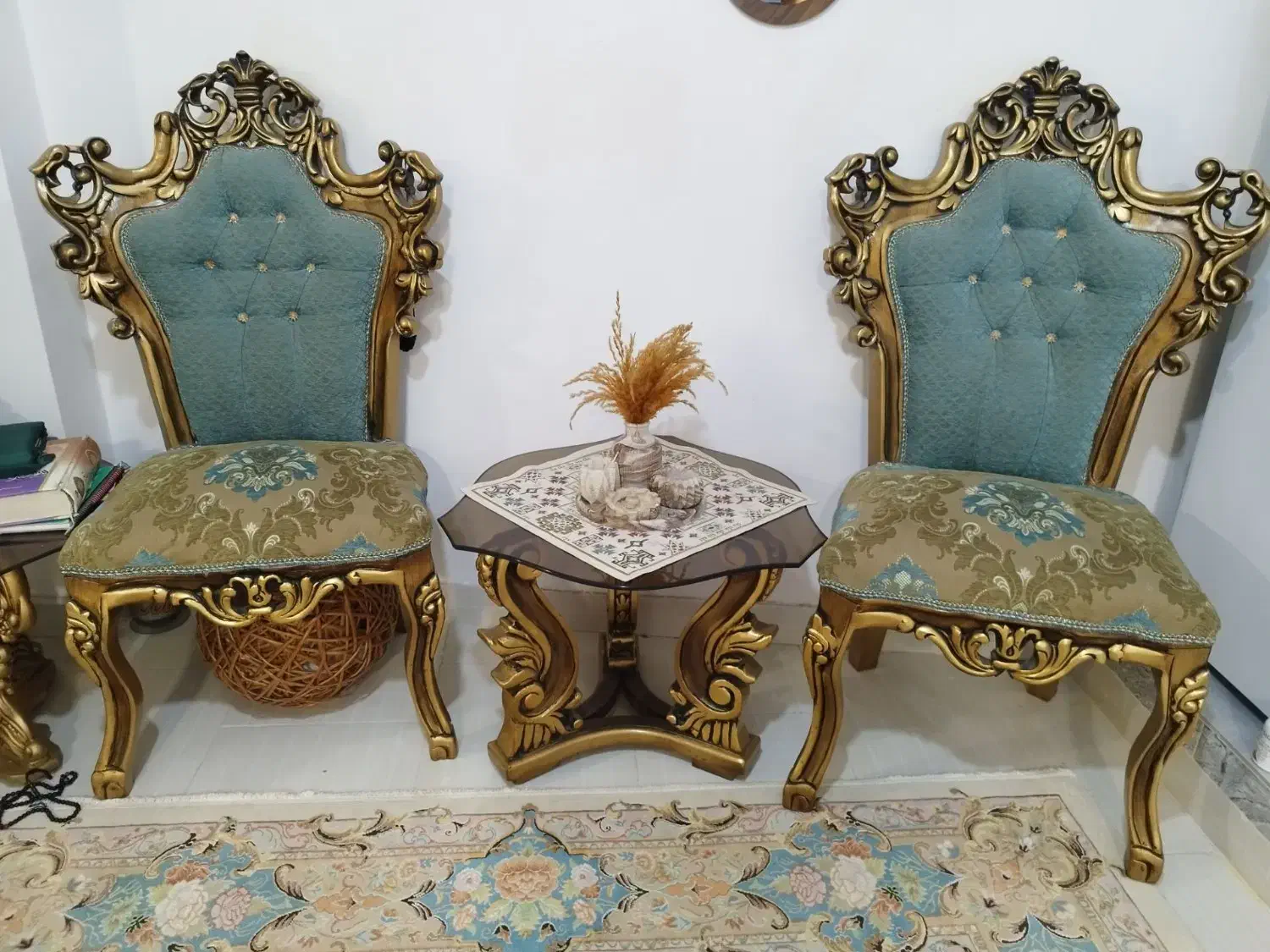 فروش مبل استیل۹نفره ،چوب روس|مبلمان خانگی و میز عسلی|کردکوی, |دیوار