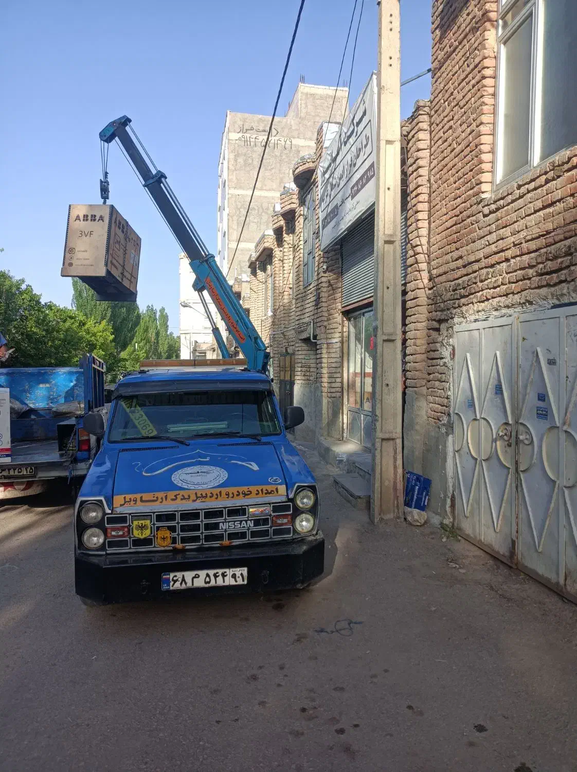 جرثقیل نیسان امدادخودرو یدک کش جرثقیل نیسانی یدککش|خدمات حمل و نقل|اردبیل, |دیوار