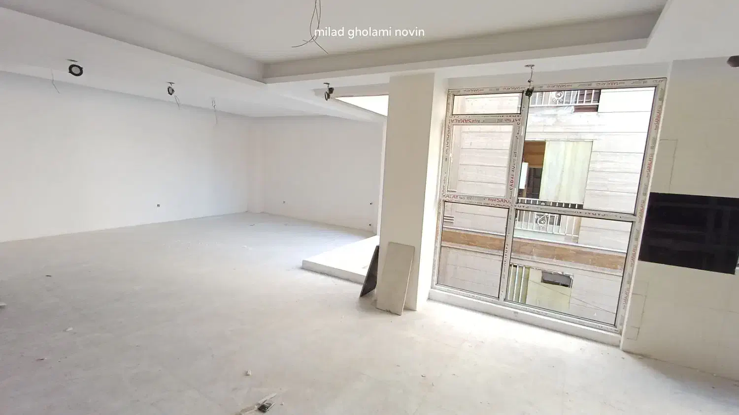 ۹۵متر/دوخواب/هاشمی جیحون نوساز کلید نخورده فول