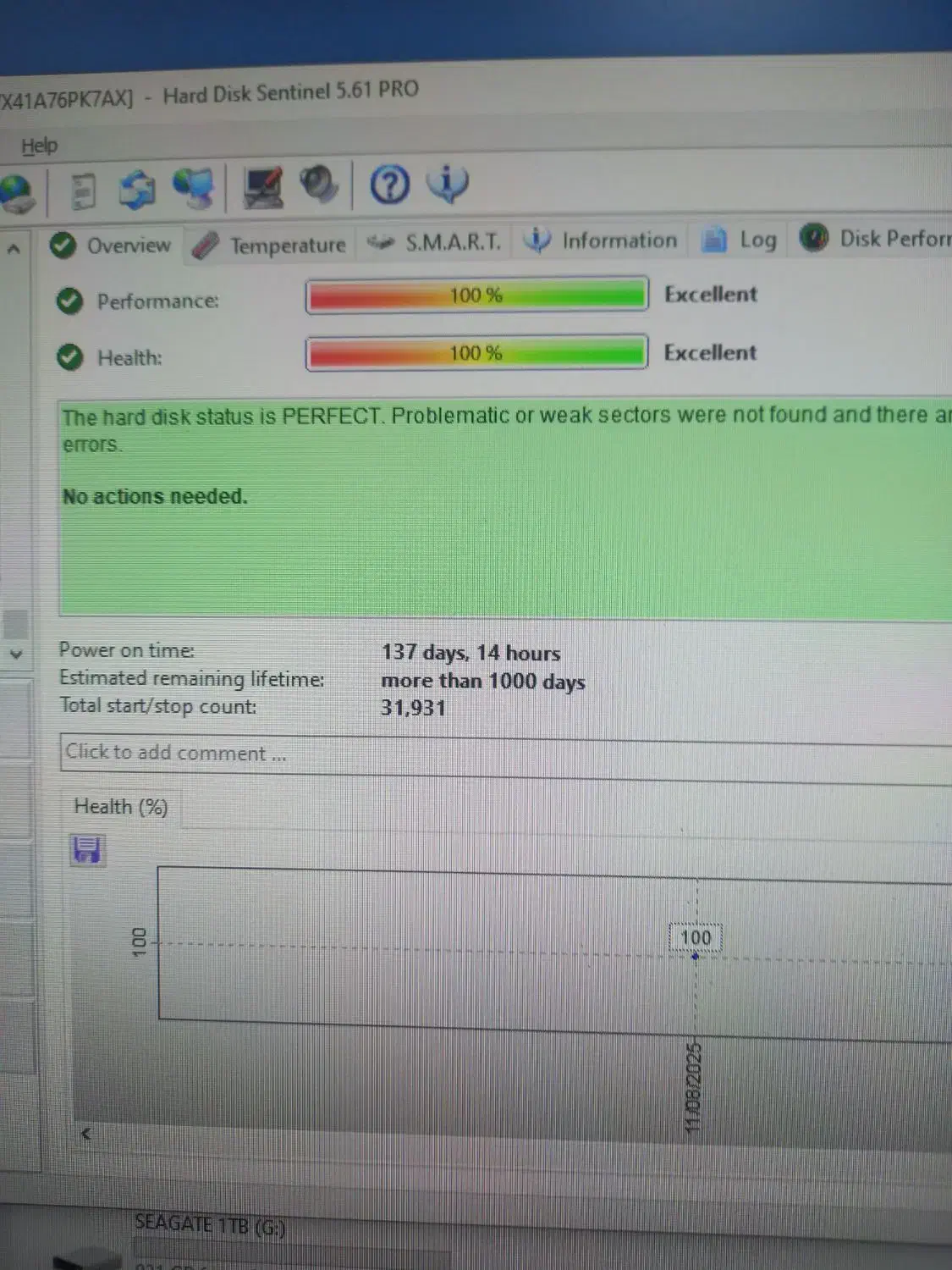 هارد اکسترنال SEAGATE 1TB در حد نو|قطعات و لوازم جانبی رایانه|بجنورد, |دیوار