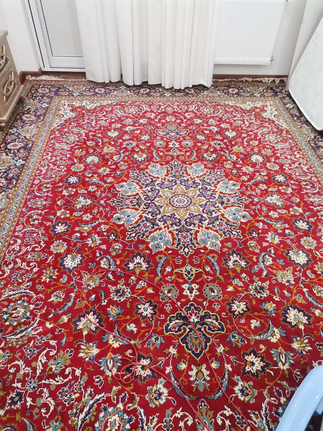 فرش 12 متری کارکرده|فرش|خوی, |دیوار