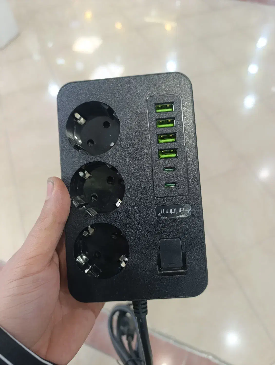 سه راه برق چند کاره برند ارلدام|قطعات و لوازم جانبی رایانه|بانه, |دیوار