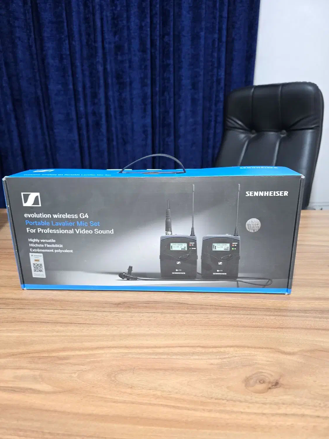 میکروفن سنهایزر بهمراه هارد باکس|آلات موسیقی|قم, زنبیل آباد|دیوار