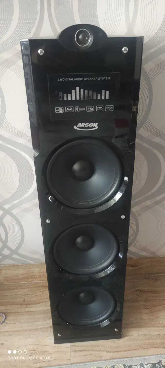 دو عدد اسپیکر خانگی بزرگ،بلوتوث وصل میشه ،فلش خور|سیستم صوتی خانگی|قزوین, |دیوار