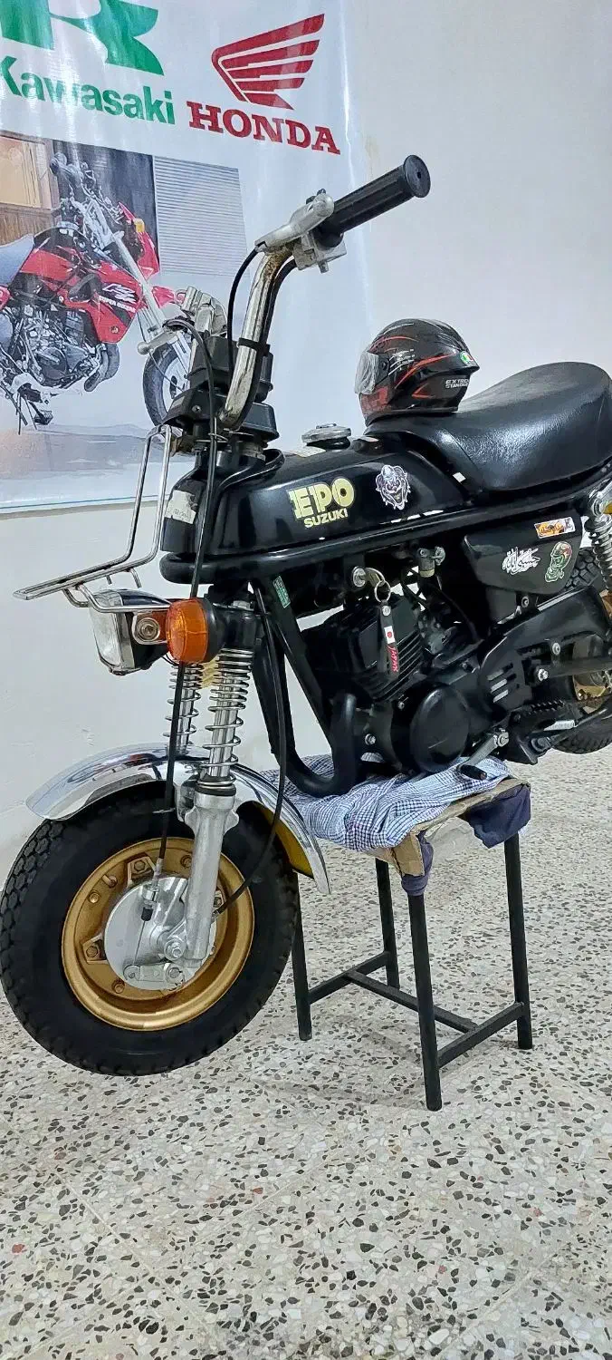 مینی سوزوکی EpO 50cc اصل ژاپن|موتورسیکلت|دیلم, |دیوار