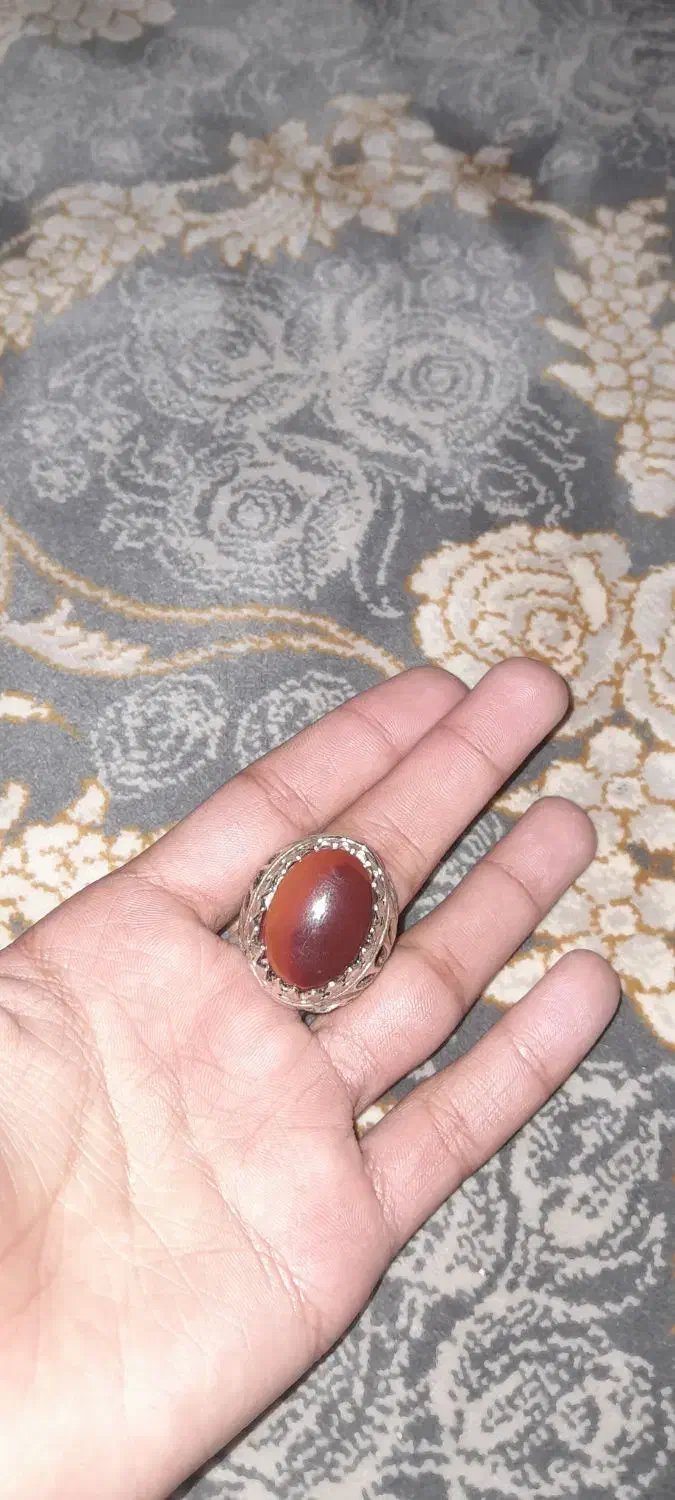 انگشتر عقیق یمنی|جواهرات|یاسوج, |دیوار