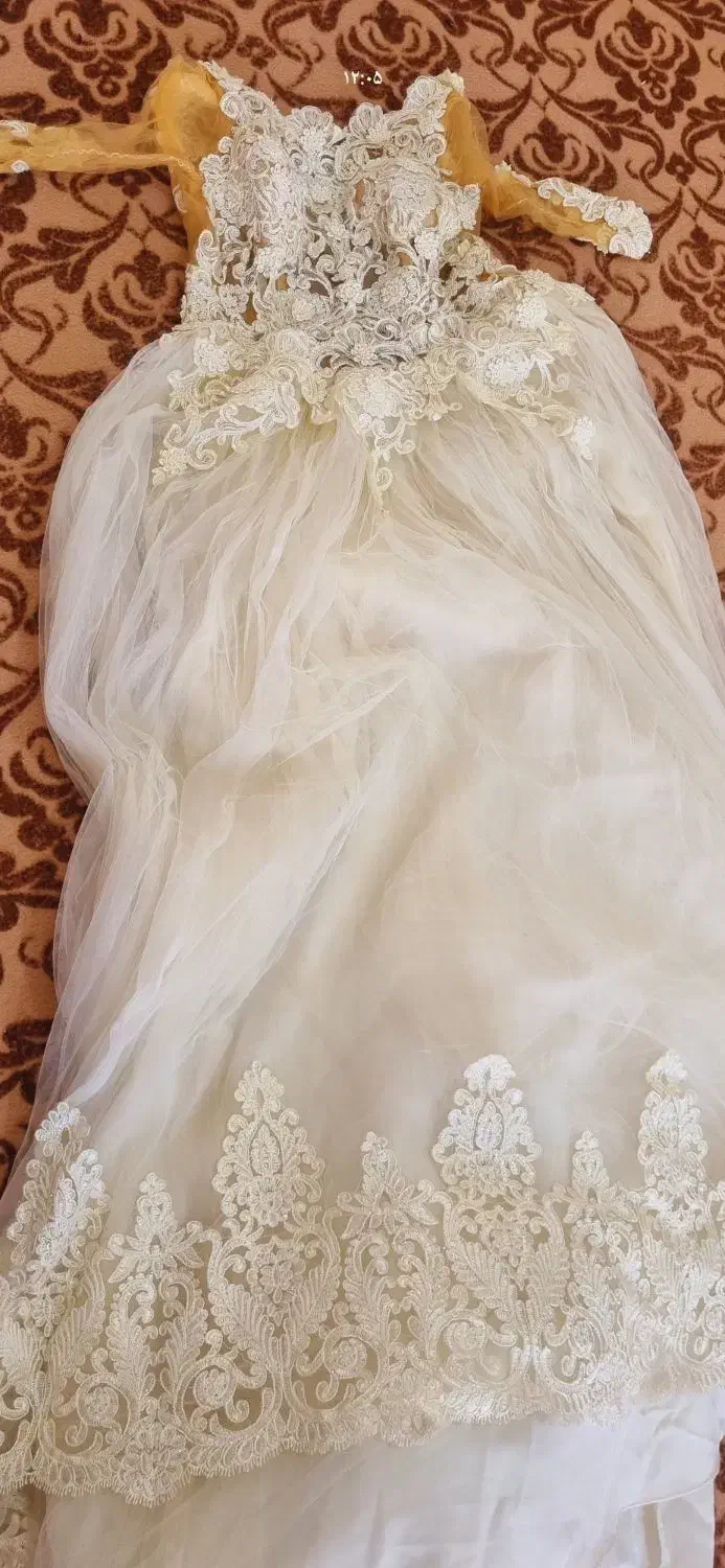 لباس عروس سایز۳۸|لباس|خرمآباد, |دیوار