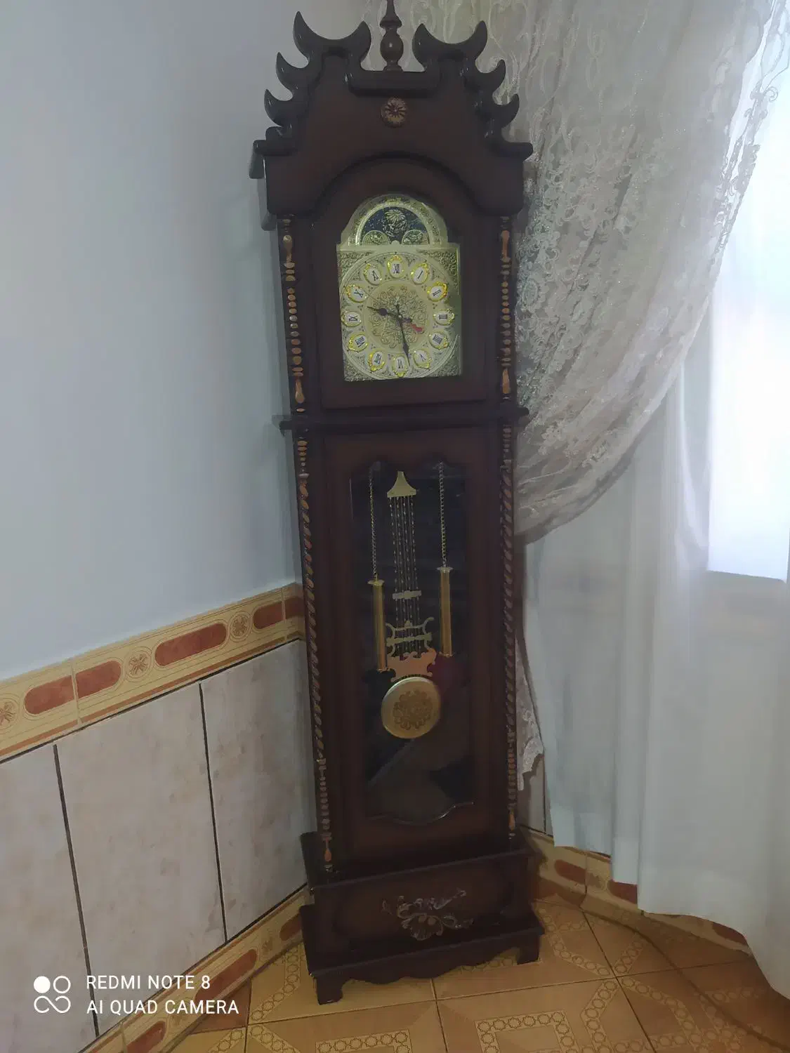 ساعت ایستاده چوبی|ساعت دیواری و تزئینی|دورود, |دیوار