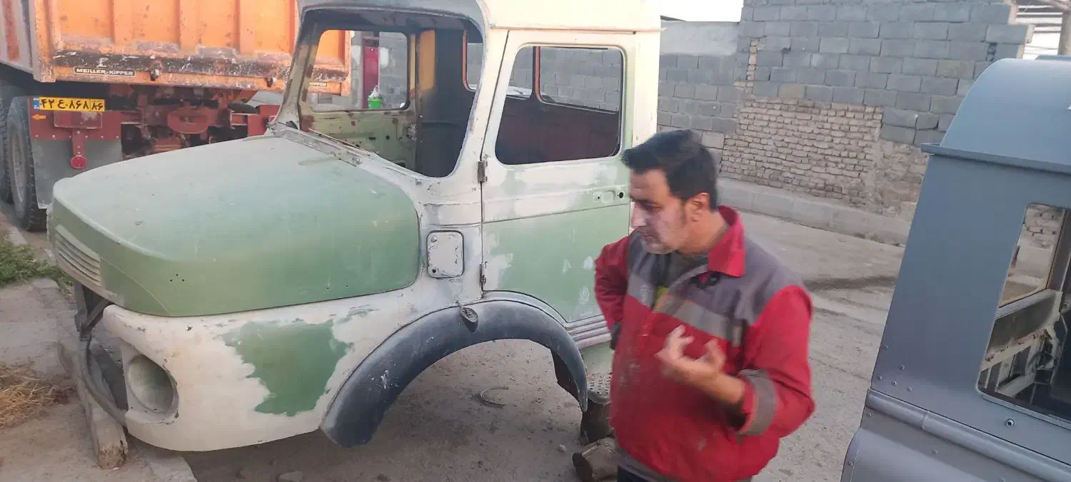 اتاق جلو بنز ده تن|قطعات یدکی و لوازم جانبی|سمنان, |دیوار