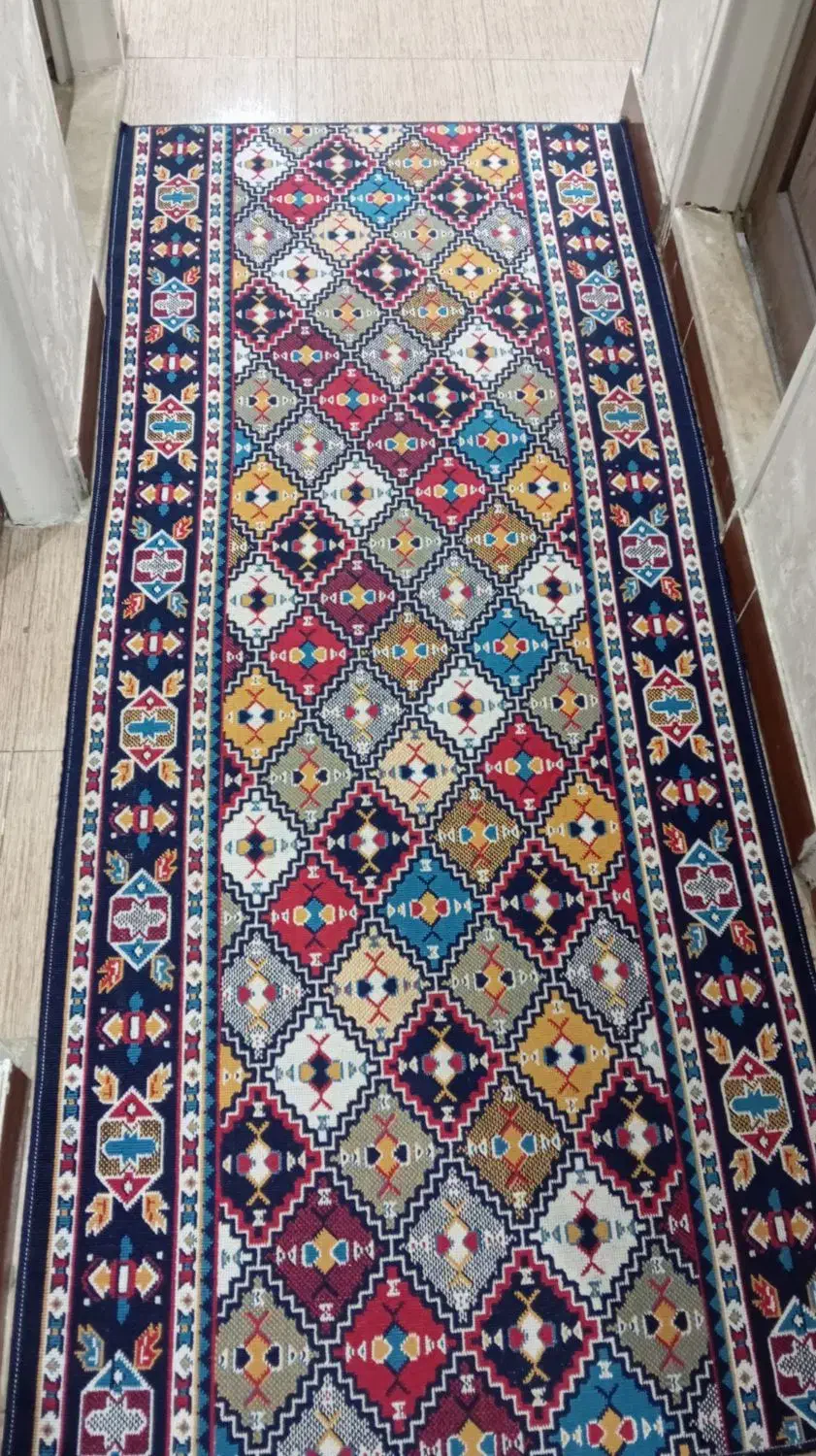 گلیم راهرو|گلیم، جاجیم، گبه|رشت, رودبارتان|دیوار