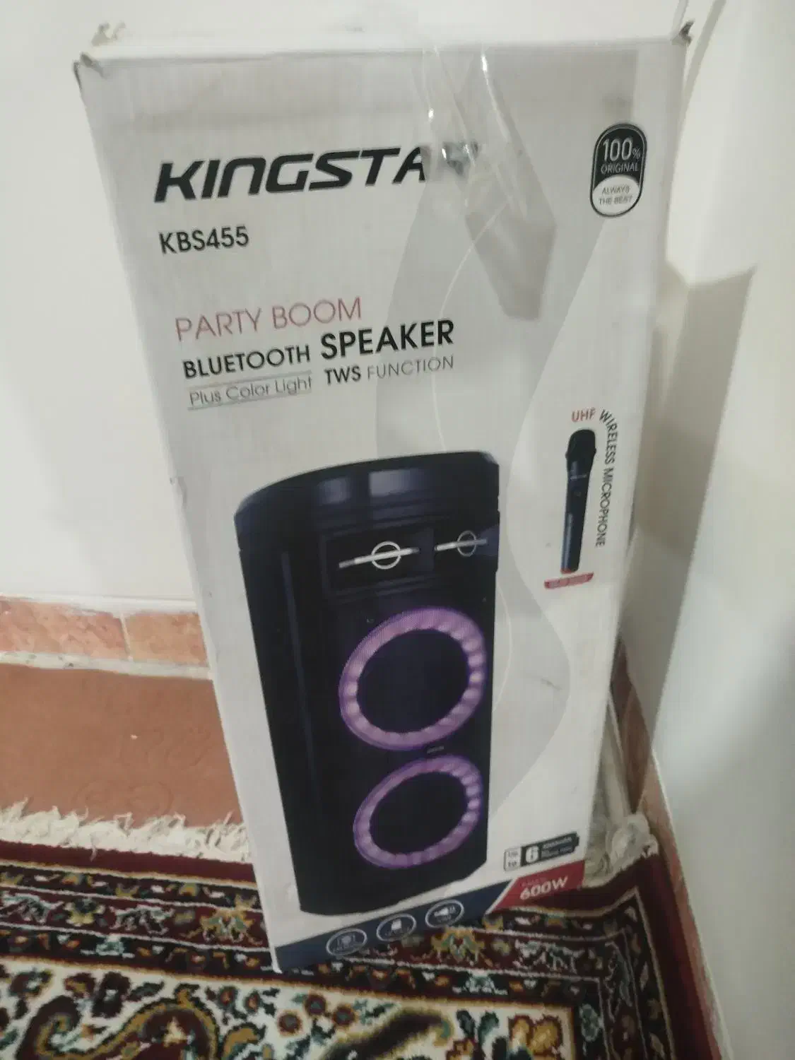 پارتی باکس کینگستار|پخش‌کننده همراه|کرمان, |دیوار