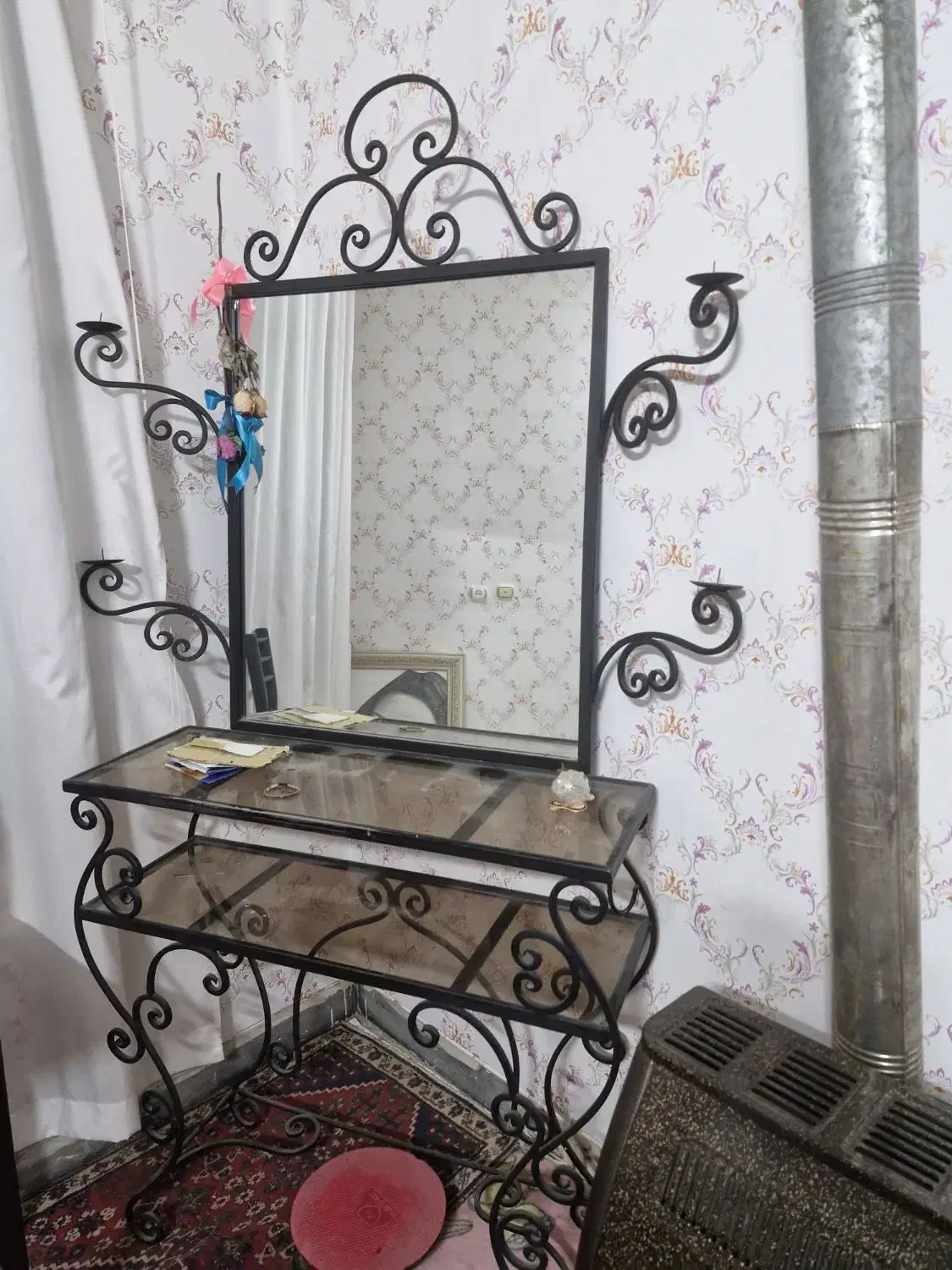 میزآینه|مبلمان خانگی و میز عسلی|اصفهان, برازنده|دیوار