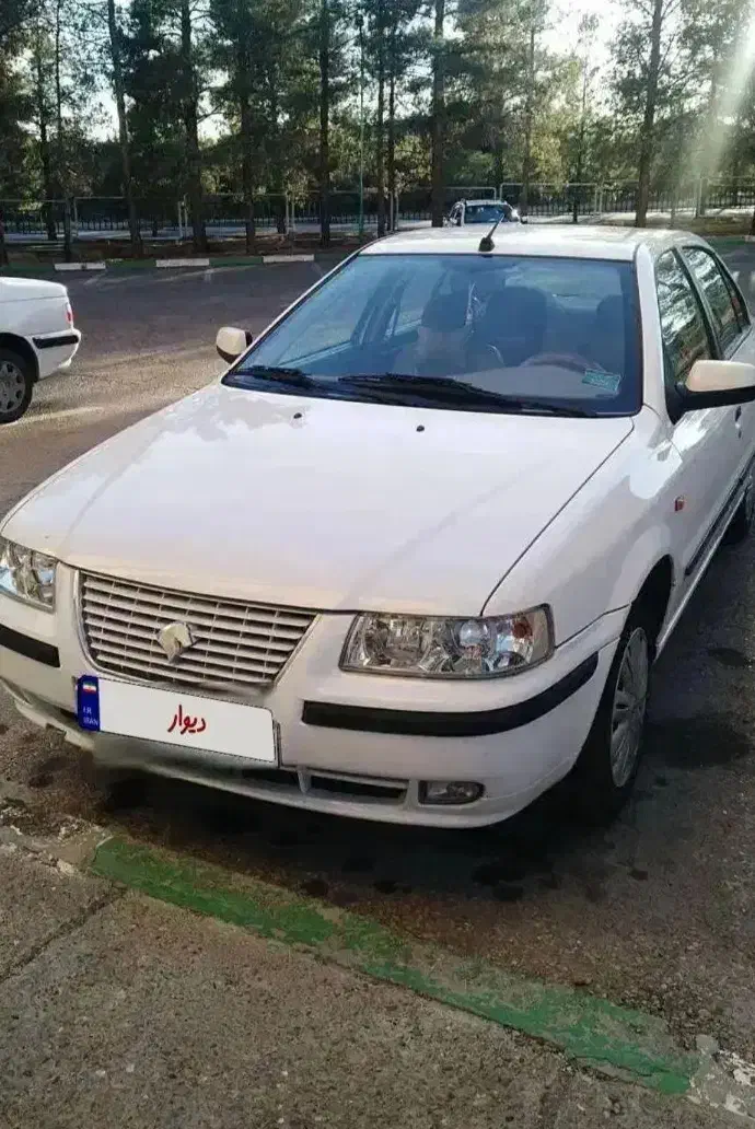 سمند lx مدل ۹۸ سفید شرایطی آسان|خودرو سواری و وانت|تهران, مهران (سیدخندان)|دیوار