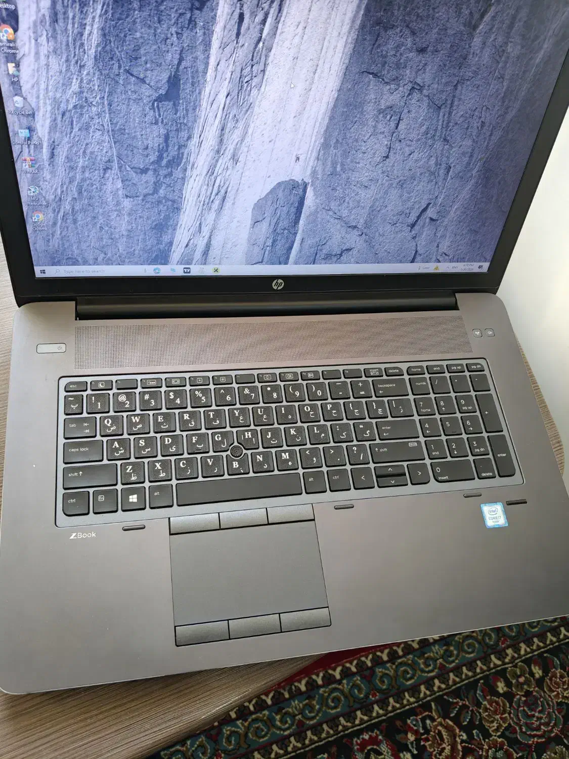 لپتاپ zbook i7 g3 ورکستیشن ۱۷ اینچی|رایانه همراه|کرج, کوی مهر|دیوار