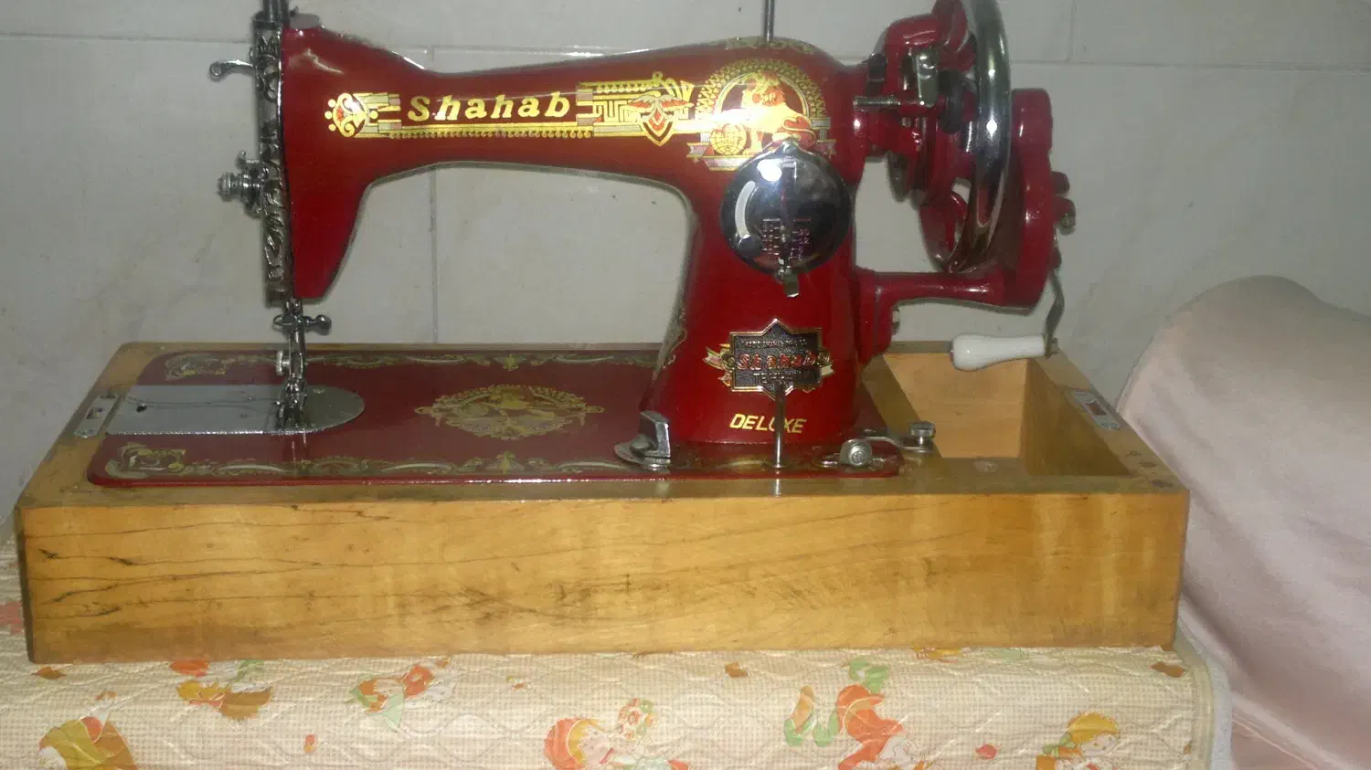 چرخ خیاطی شهاب سالم|چرخ خیاطی و ریسندگی|ری, دیلمان|دیوار