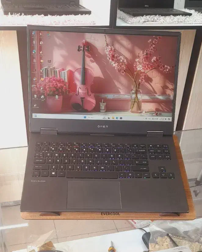 لپتاپ گیمینگHP با ۶ گیگ گرافیک مجزا 1660ti|رایانه همراه|زنجان, |دیوار