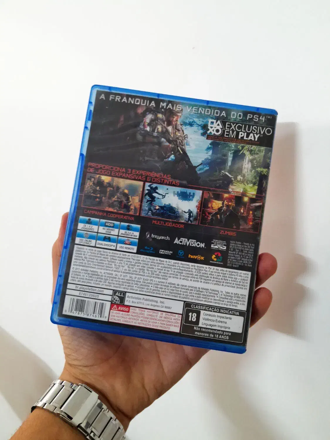 دیسک بازی بلک اپس black ops 3 پی اس فور نو|کنسول، بازی ویدئویی و آنلاین|قم, بنیاد|دیوار