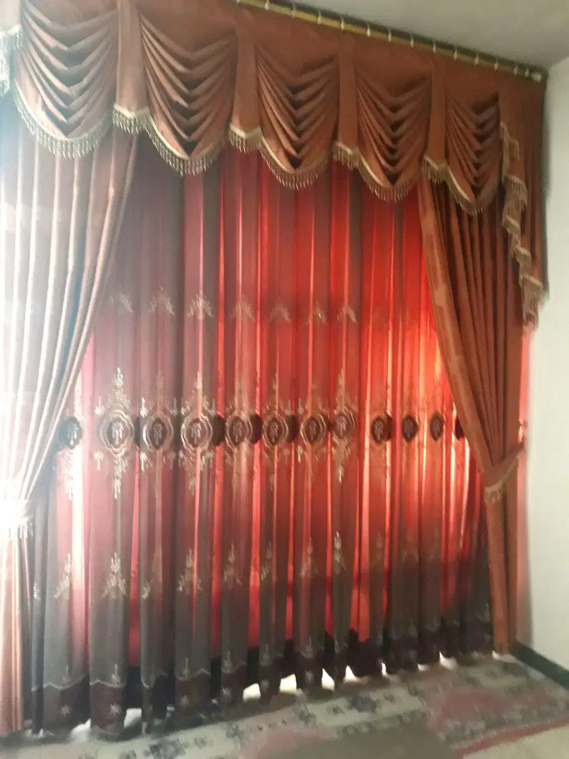 پرده سه لایه Royalty|پرده، رانر، رومیزی|نجفآباد, ویلاشهر|دیوار