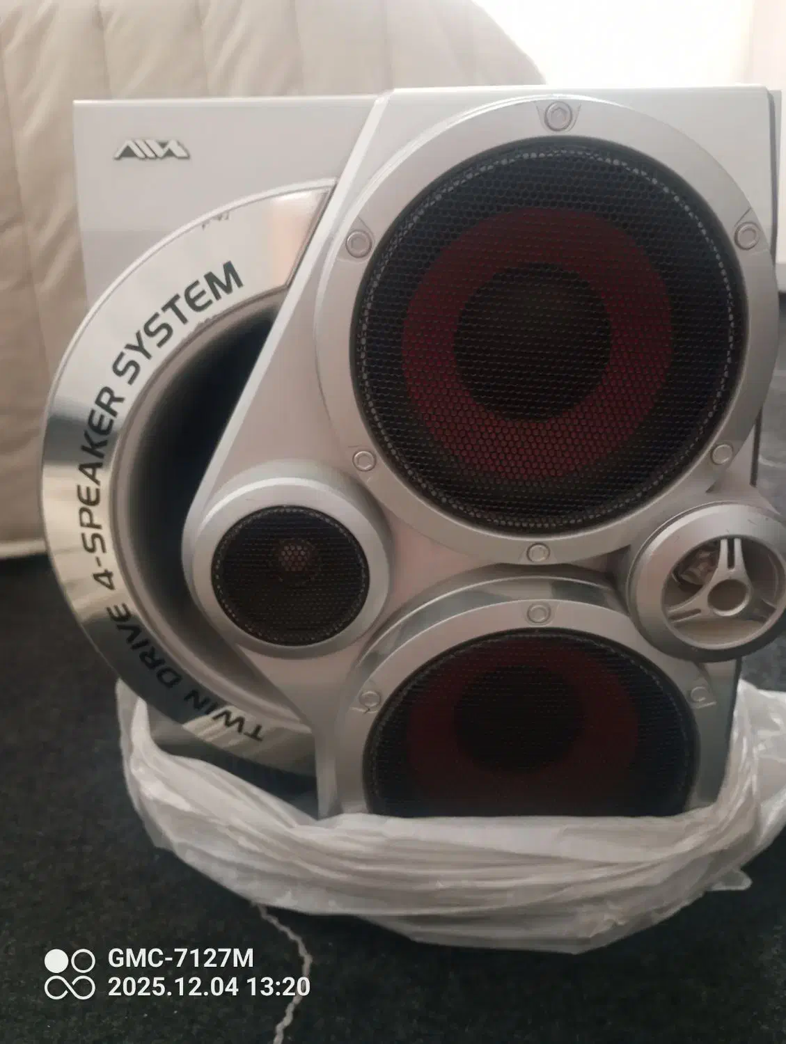 ظبط سه دیسک مارک آیوا سونی|سیستم صوتی خانگی|زرقان, |دیوار