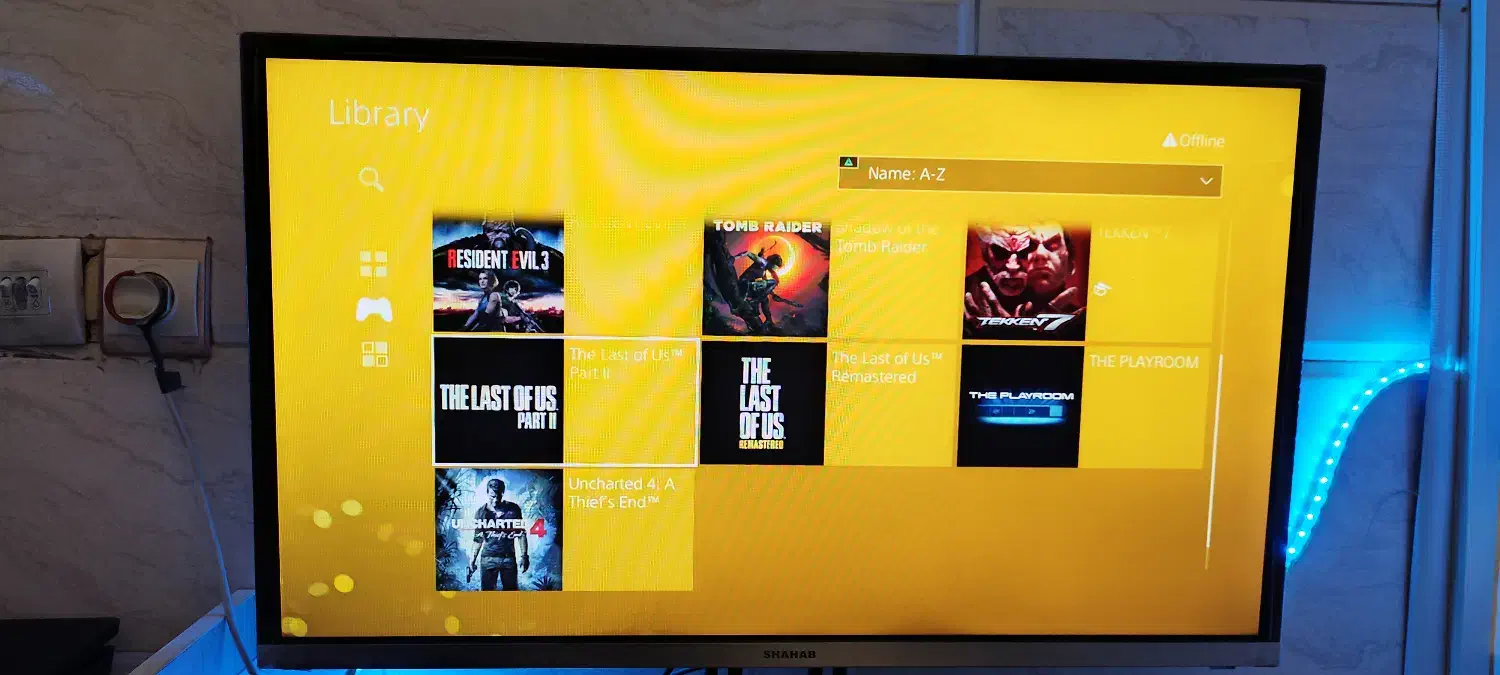 Ps4 Slim 1T Full Game|کنسول، بازی ویدئویی و آنلاین|قرچک, باقرآباد|دیوار