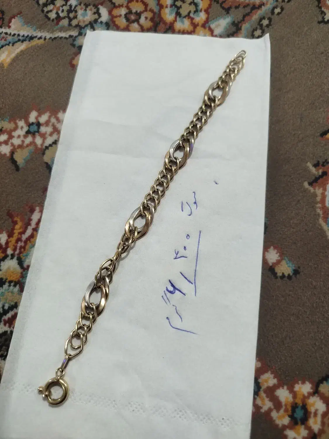 دستبند طلاخوشرنگ و زیبا|جواهرات|ایذه, |دیوار