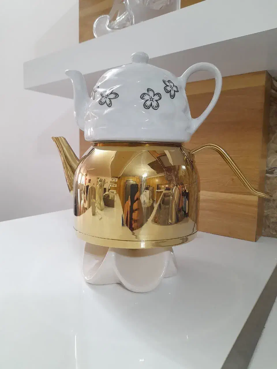 کتری قوری|قوری، کتری، قهوهساز دستی|کاشان, راوند|دیوار