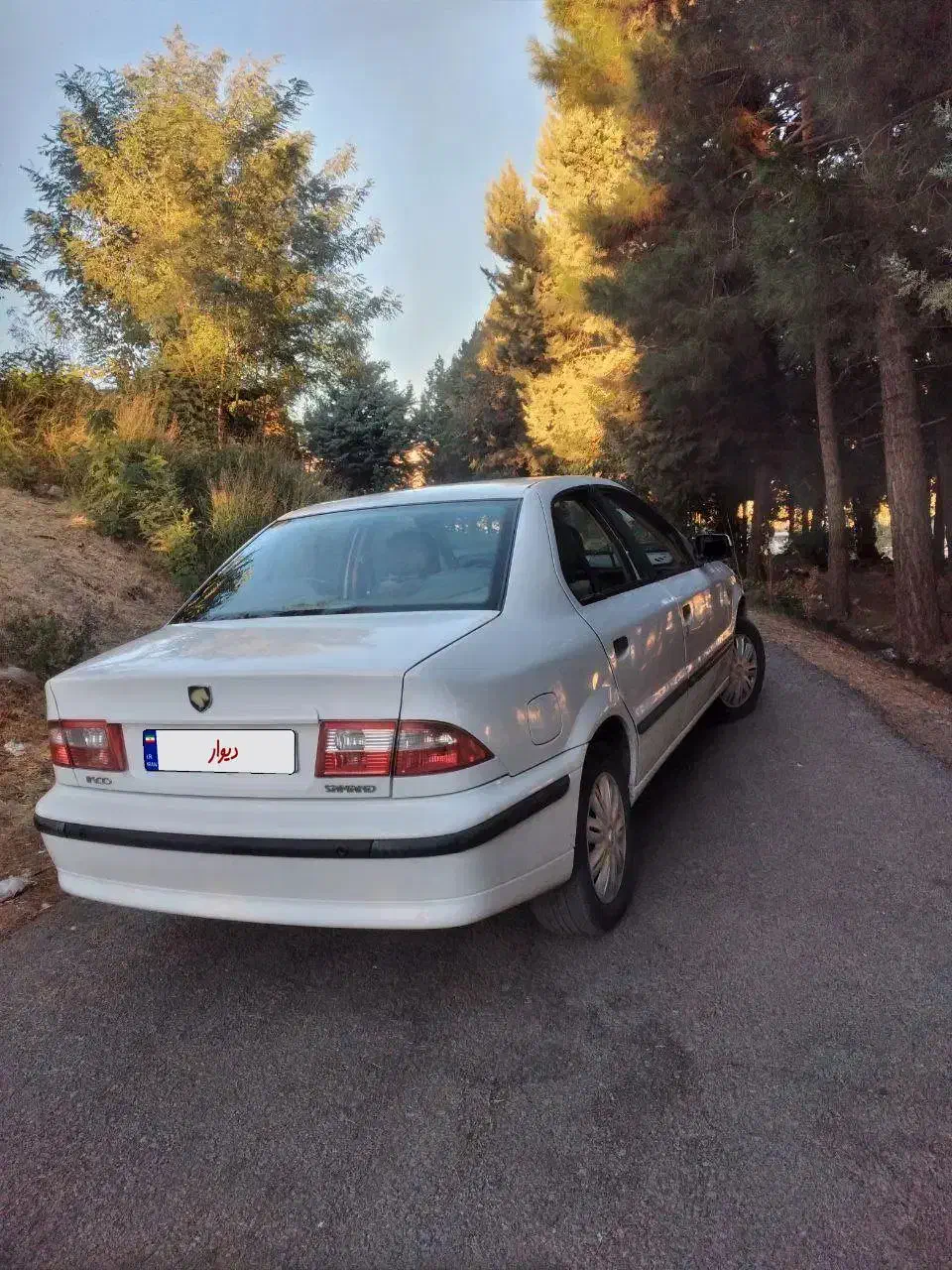 سمندسفید ال ایکس ساده بنزینی مدل ۹۴|خودرو سواری و وانت|کامیاران, |دیوار