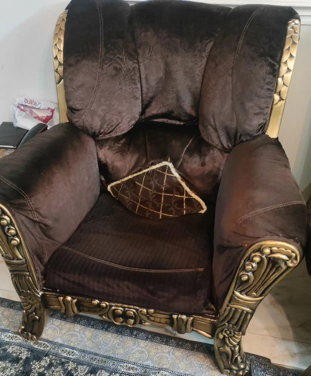 مبل هفت نفره|مبلمان خانگی و میز عسلی|فولادشهر, A2|دیوار