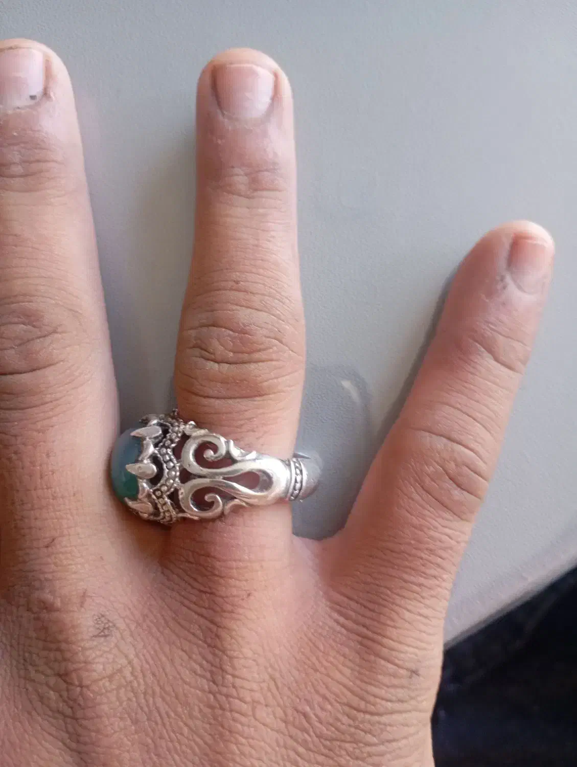 انگشتر نقره|جواهرات|سیرجان, |دیوار