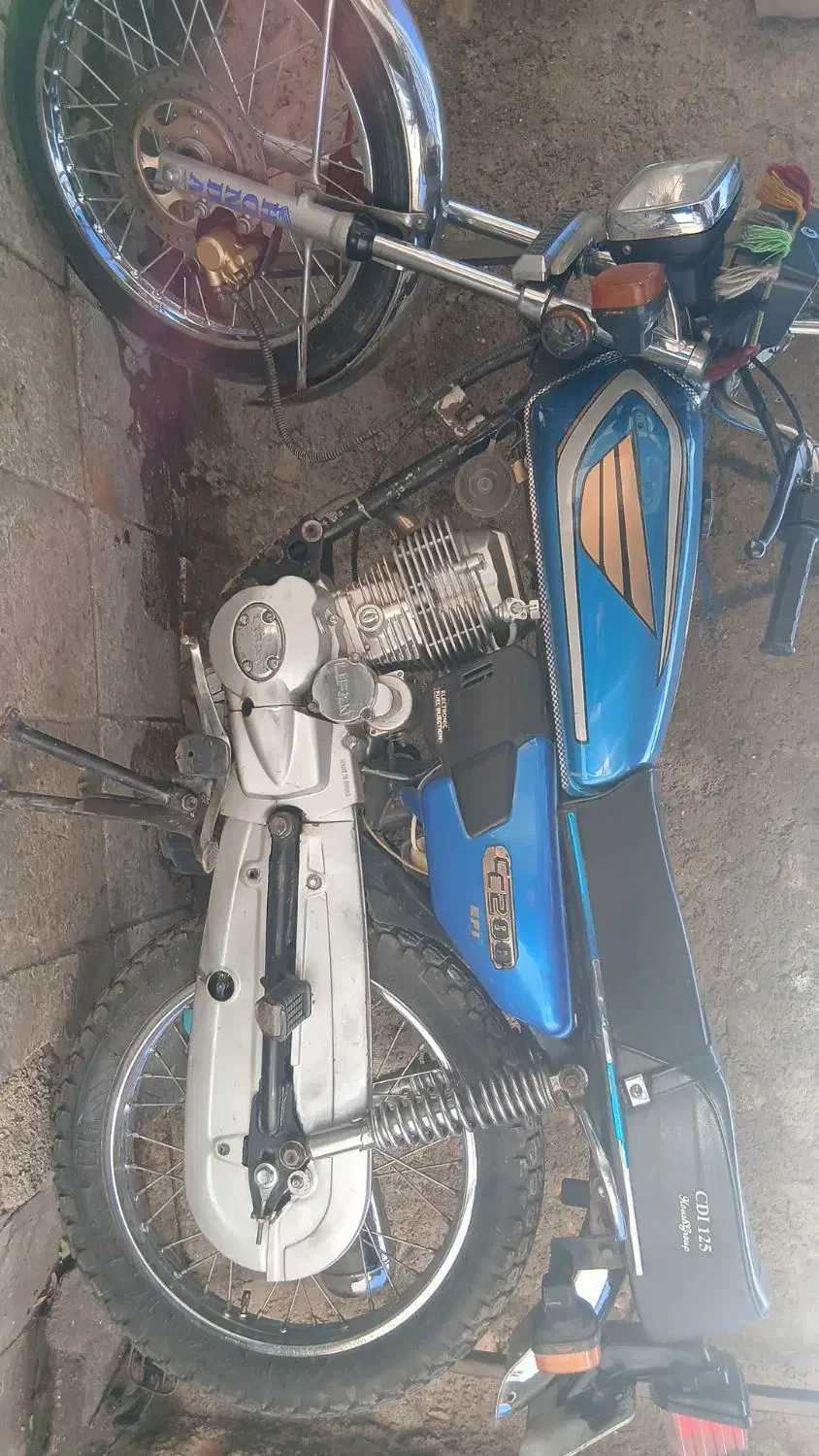 فروشی|موتورسیکلت|فاضل آباد, |دیوار