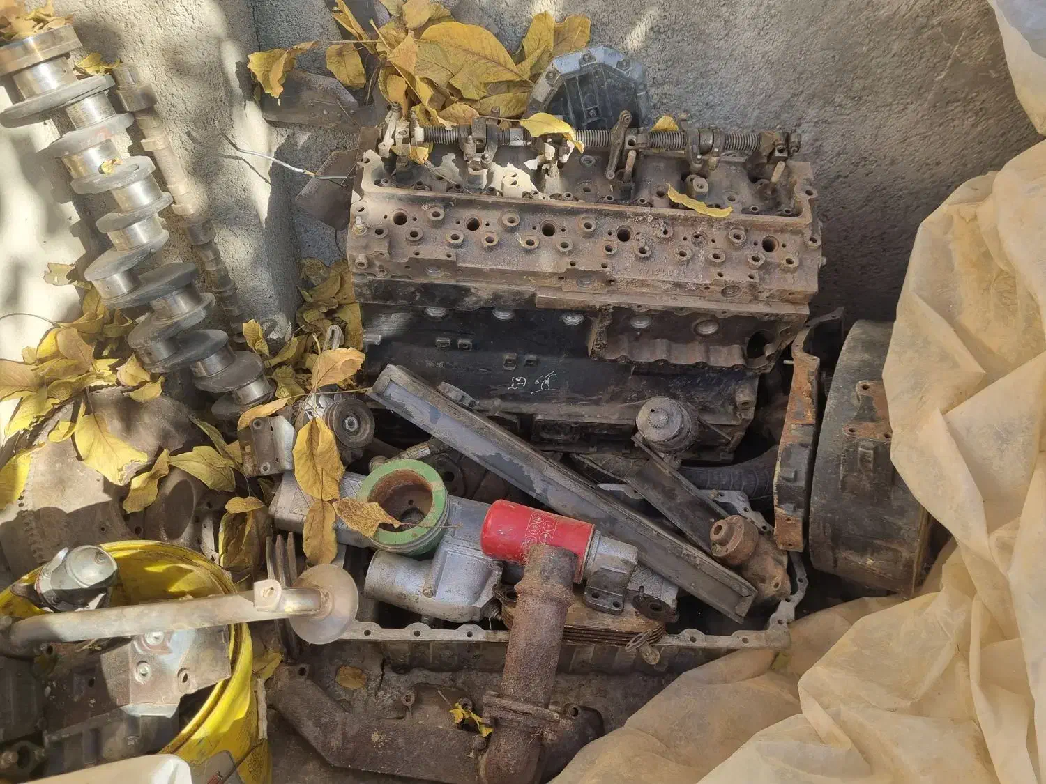 موتور پرکینز هزار انگلیسی کمباین|ماشینآلات صنعتی|خرمدره, |دیوار