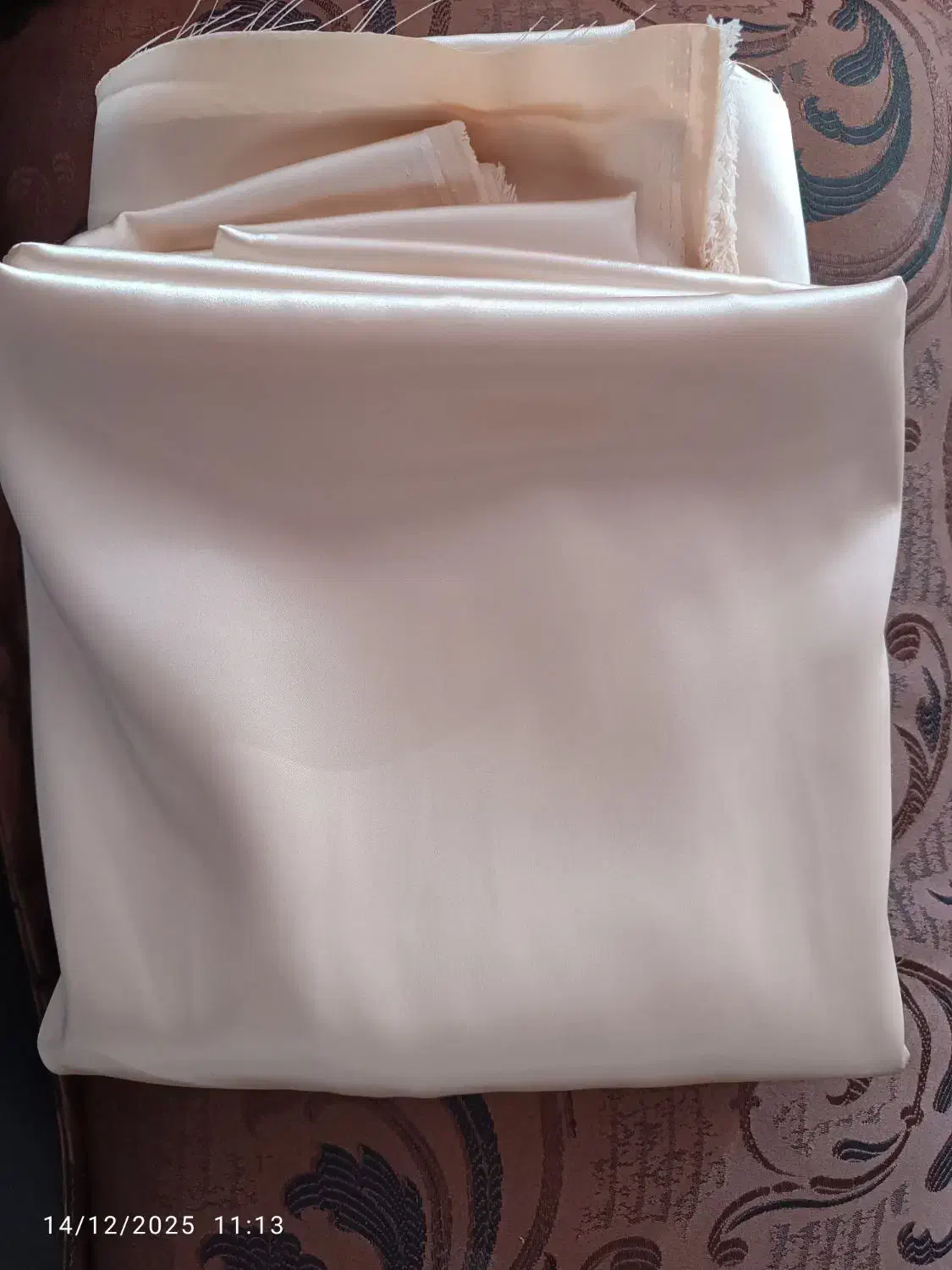 پارچه ساتن کش|لوازم خیاطی و بافتنی|برخوار, |دیوار