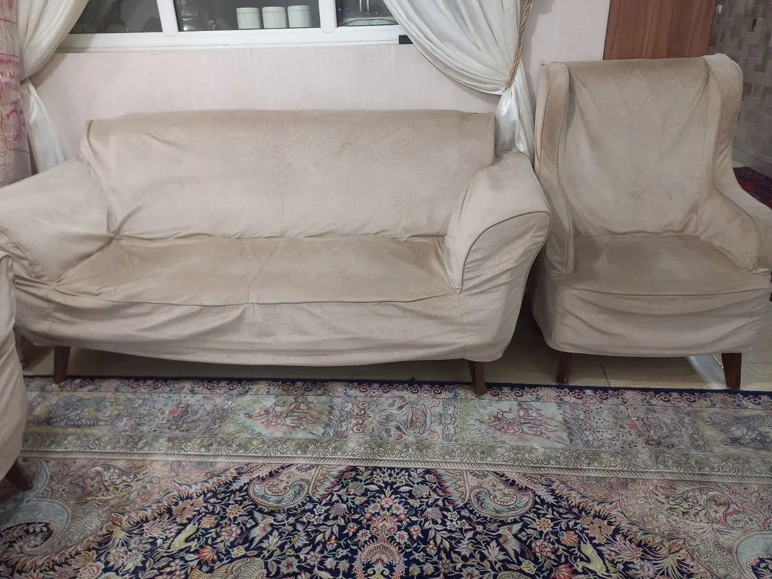 مبل هفت نفره شیک|مبلمان خانگی و میز عسلی|تهران, کوی بیمه|دیوار