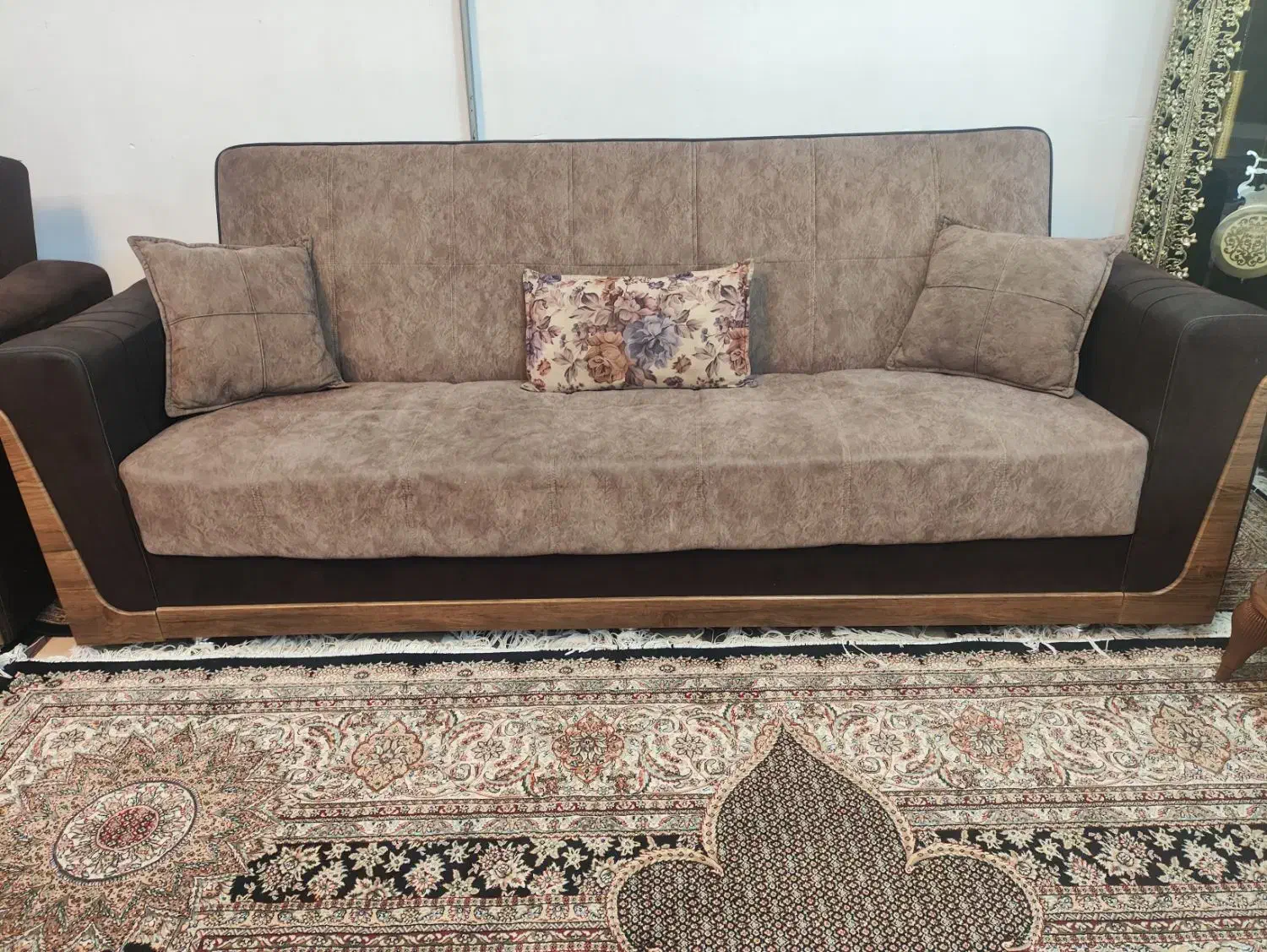 مبل دست دو تمیز هشت نفره|مبلمان خانگی و میز عسلی|شاهین دژ, |دیوار