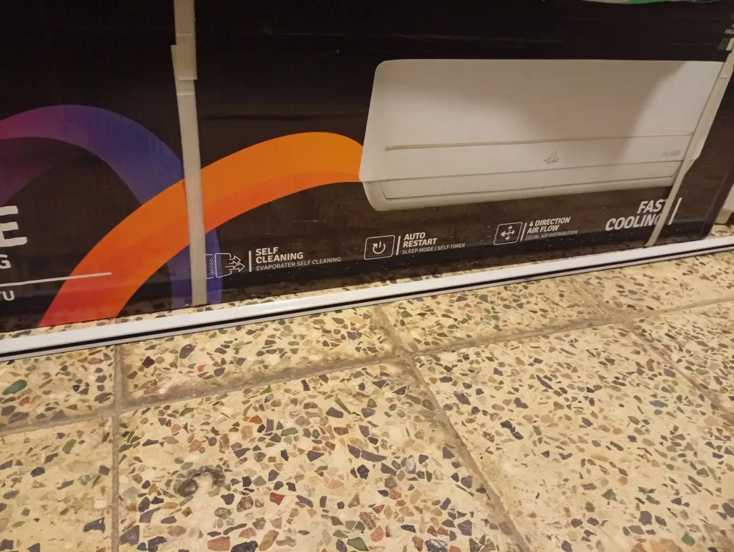 پنل کولر گازی ایوولی 24000|کولر گازی و فن‌کوئل|خرم‌آباد, |دیوار