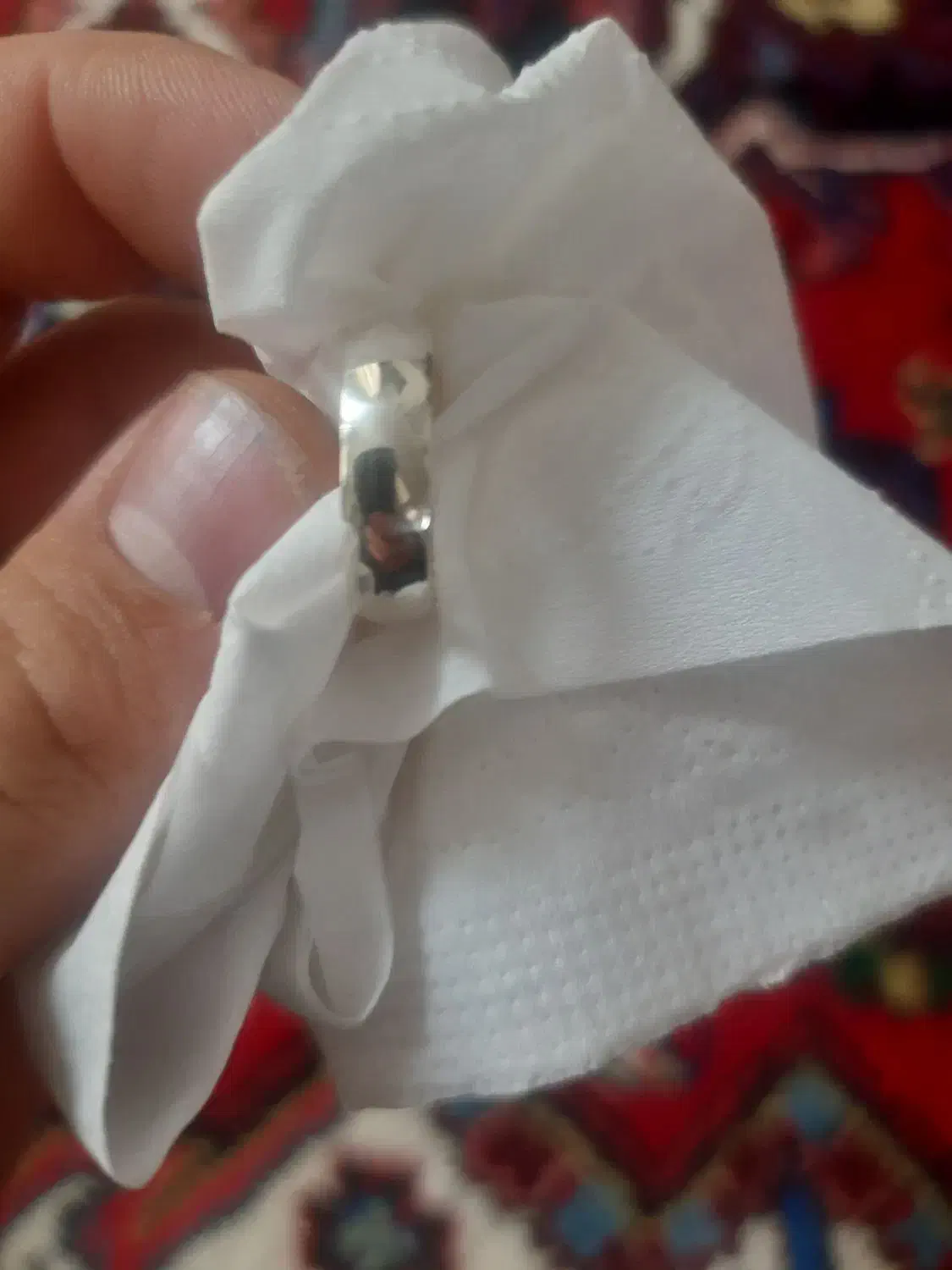 انگشتر نقره دامله|جواهرات|مرند, |دیوار