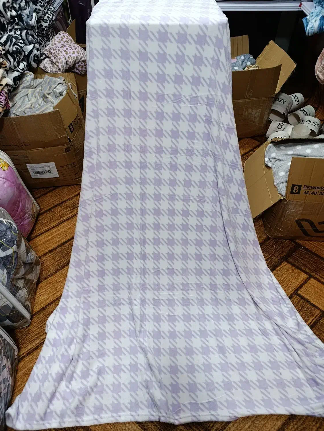 پتو مسافرتی 2 نفره طرح دار|رختخواب، بالش، پتو|شیراز, کوشک میدان|دیوار