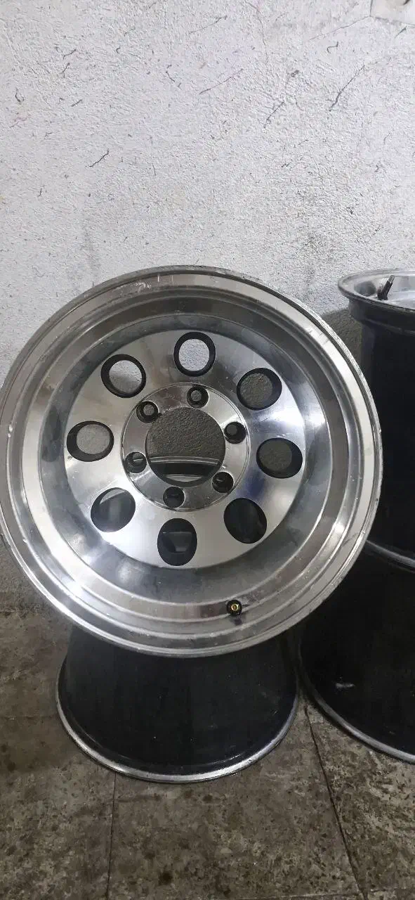 رینگ 10 اینچ سایز 15 آلمینیومی آفرودی آفست منفی|قطعات یدکی و لوازم جانبی|کرج, شهرک اوج|دیوار