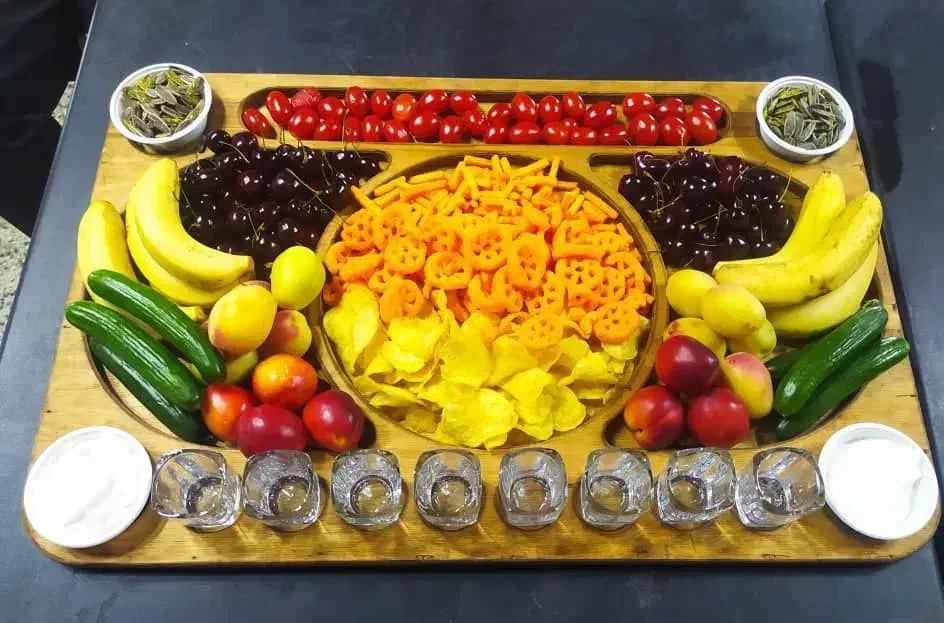 سینی مزه خوری|ظروف سرو و پذیرایی|کوهسار (البرز), |دیوار