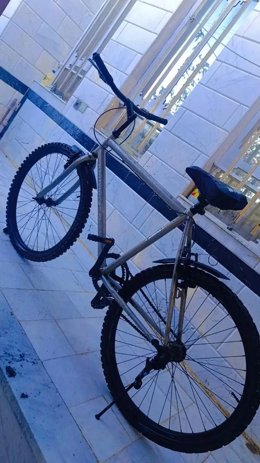 دوچرخه26اساک رنگ فابریک جفت لاستیک خشک ترمز هاسالم|دوچرخه، اسکیت، اسکوتر|زابل, |دیوار