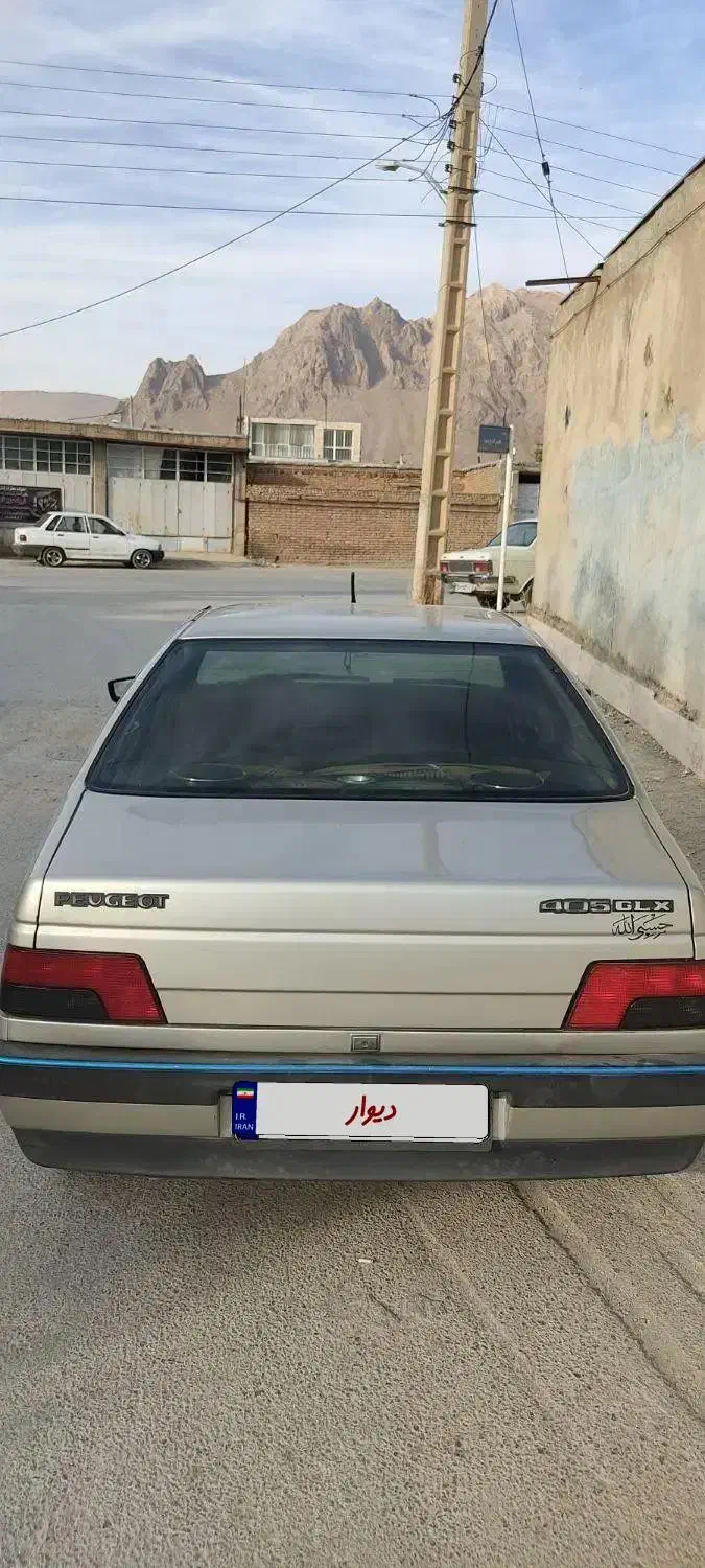 405 رنگ بژ نقره ای 87|خودرو سواری و وانت|بلداجی, |دیوار