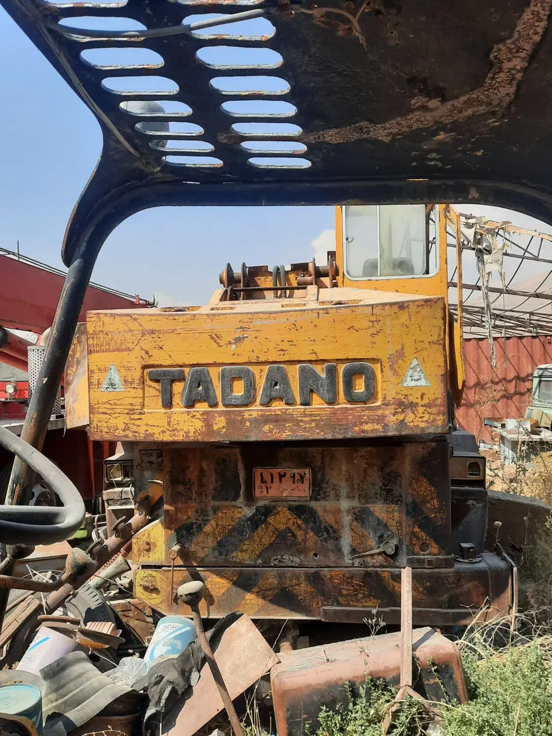 جرثقیل ۱۳ تن تادانو، زیر دهچرخ هینو|خودرو سنگین|چهاردانگه (تهران), |دیوار