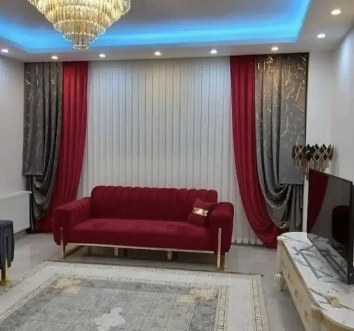 شستشو و اتو انواع پرده به همراه نصب و باز ‌بست|خدمات نظافت|زاهدان, |دیوار